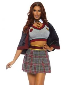 Tomfoolery Spellbinding School Girl Costume For Ladies - Leg Avenue Ladiesc