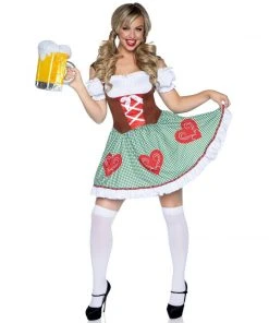 Tomfoolery Bavarian Cutie Oktoberfest Costume By Leg Avenue Ladiesc 5 Tomfoolery Bavarian Cutie Oktoberfest Costume By Leg Avenue Ladiesc