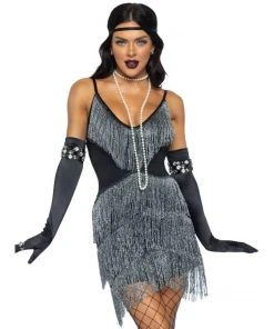 Tomfoolery Ladiesc Dazzling Flapper 1920s Costume
