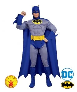 Rubie's Deerfield Mensc Deluxe Batman W/Muscle Chest - Adult