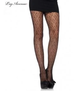 Tomfoolery Deco Lace Tights