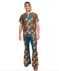 Amscan Mensc 60s Groovy Hippie Man Costume