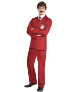Amscan Mensc Anchorman Ron Burgundy Suit