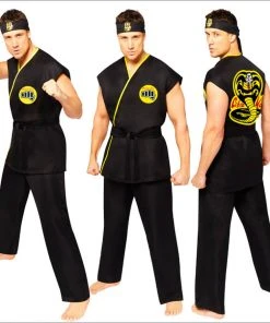 Amscan Cobra Kai Gi Mens Costume