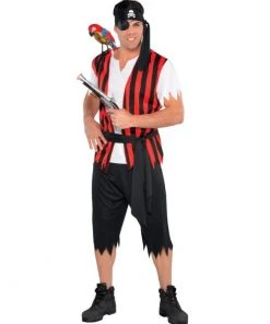 Amscan Mensc Ahoy Matey Pirate Costume - Men's