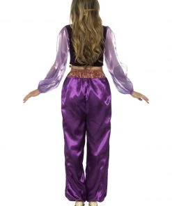 Smiffys Arabian Princess Costume - Purple Ladiesc