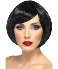 Smiffys 1920's Babe Wig - Black