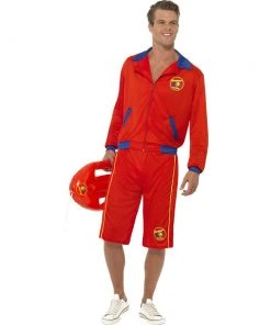 Smiffys Baywatch Beach Mens Lifeguard Costume