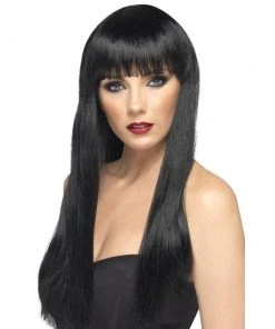Smiffys Long Black Beauty Wig