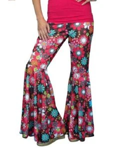 Carnival Products 70's Hippie Bellbottom Pants - Dark