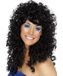 Smiffys Boogie Babe Black Wig
