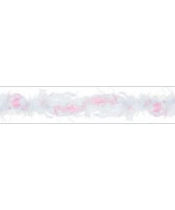 Amscan Bride To Be Feather Boa Pink & White