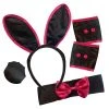 Swedia's Easter Playboy Bunny Set - Pink And Black
