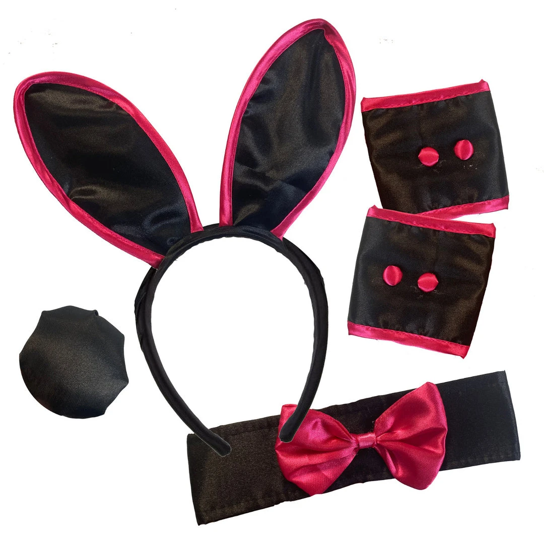 Swedia's Easter Playboy Bunny Set - Pink And Black 1 Swedia's Easter Playboy Bunny Set - Pink And Black