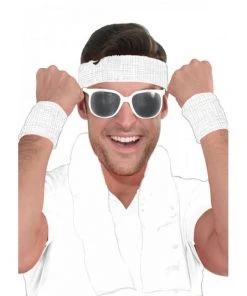 Swedia's White Tennis Sweatbands