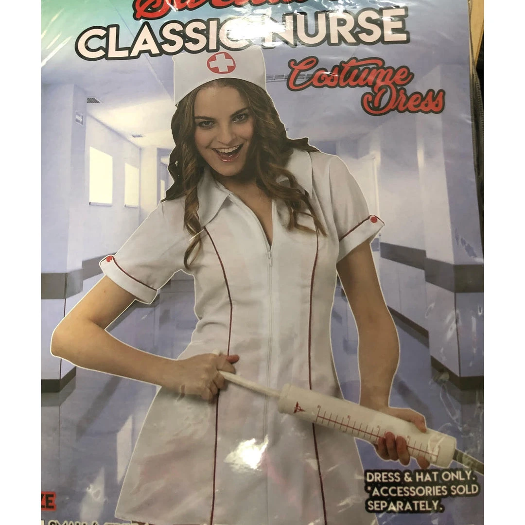 Swedia's Ladiesc Classic Nurse Ladies Costume 2 Swedia's Ladiesc Classic Nurse Ladies Costume