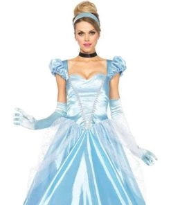 Tomfoolery Classic Cinderella Costume By Leg Avenue