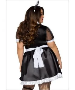Tomfoolery Ladiesc Classic French Maid Ladies Plus Costume