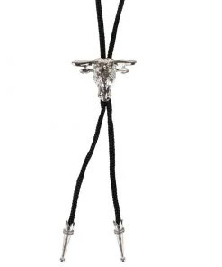 Tomfoolery Cowboy Neck Tie With Steer Head