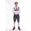 Tiger Leather Black Leather Lederhosen - Wolfgang Mensc