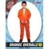 Allen Trading Orange Overalls Child Costume Occupations & Uniforms
