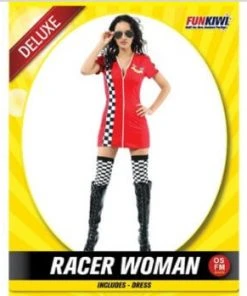 Allen Trading Ladiesc Racer Woman Costume