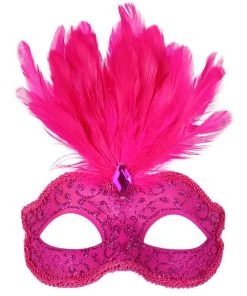 Tomfoolery Daniella Feather Mask