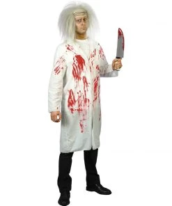 Smiffys Doctors Coat With Blood Mensc