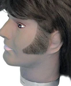 Carnival Products Curved Sideburns Human Hair
