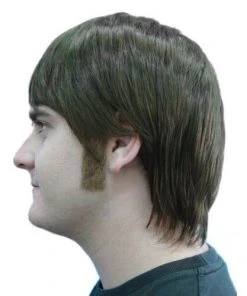 Carnival Products Straight Sideburns Human Hair