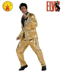 Rubie's Deerfield Elvis Gold Suit Collector's Edition