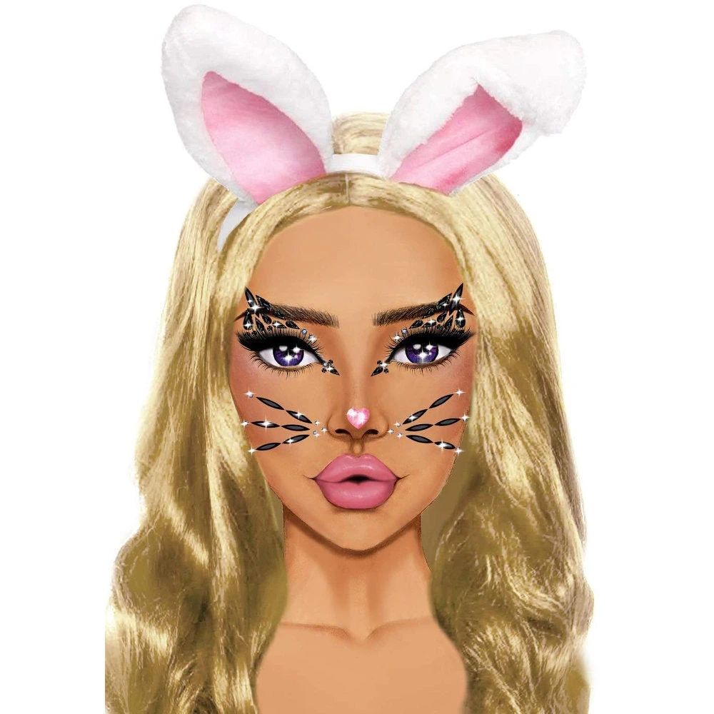 Tomfoolery Animal Cat Face Jewels Animals Accessories 2 Tomfoolery Animal Cat Face Jewels Animals Accessories