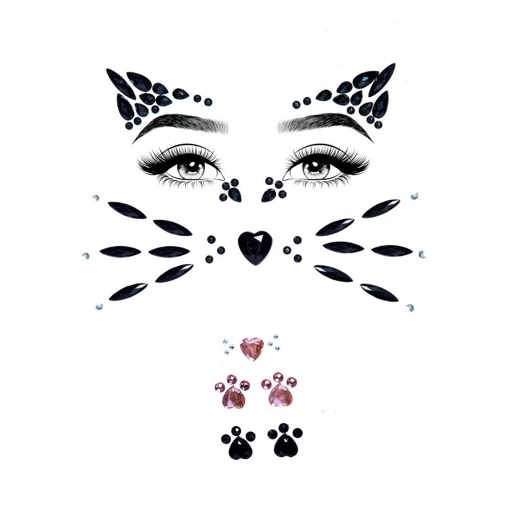 Tomfoolery Animal Cat Face Jewels Animals Accessories 1 Tomfoolery Animal Cat Face Jewels Animals Accessories