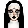Tomfoolery Accessoriesc Possessed Evil Nun Rhinestone Stick-On Face Jewels