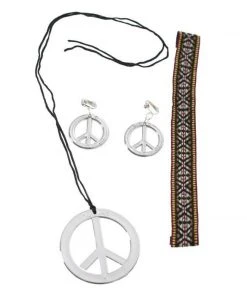 Smiffys Hippie Accessory Set Accessoriesc
