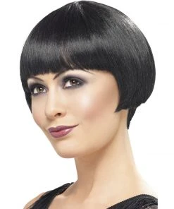 Smiffys 20's Flapper Bob Wig - Black