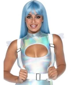 Tomfoolery Furry Angel Wing Body Harness Christmas & New Year