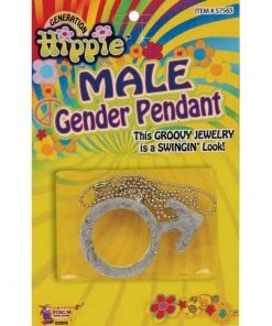 Forum Novelties 1960's Hippie Pendant-Male