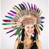 Interalia Group Native American Headdress - Small Rainbow Festival & Pride