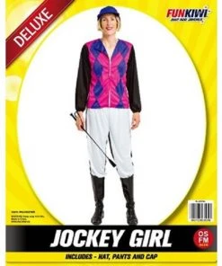 Allen Trading Jockey Girl Costume Ladiesc