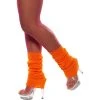 Smiffys Legwarmers - Fluro Orange