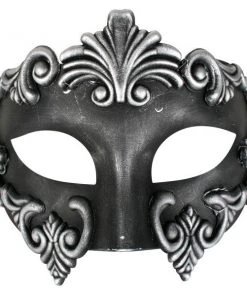 Tomfoolery Lorenzo Mask - Copper, Silver, Gold & Black