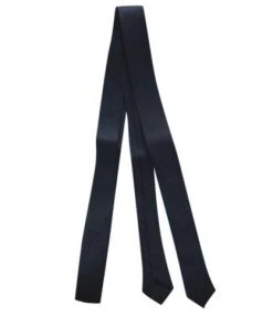 Carnival Products Suspenders & Ties Skinny Black Necktie