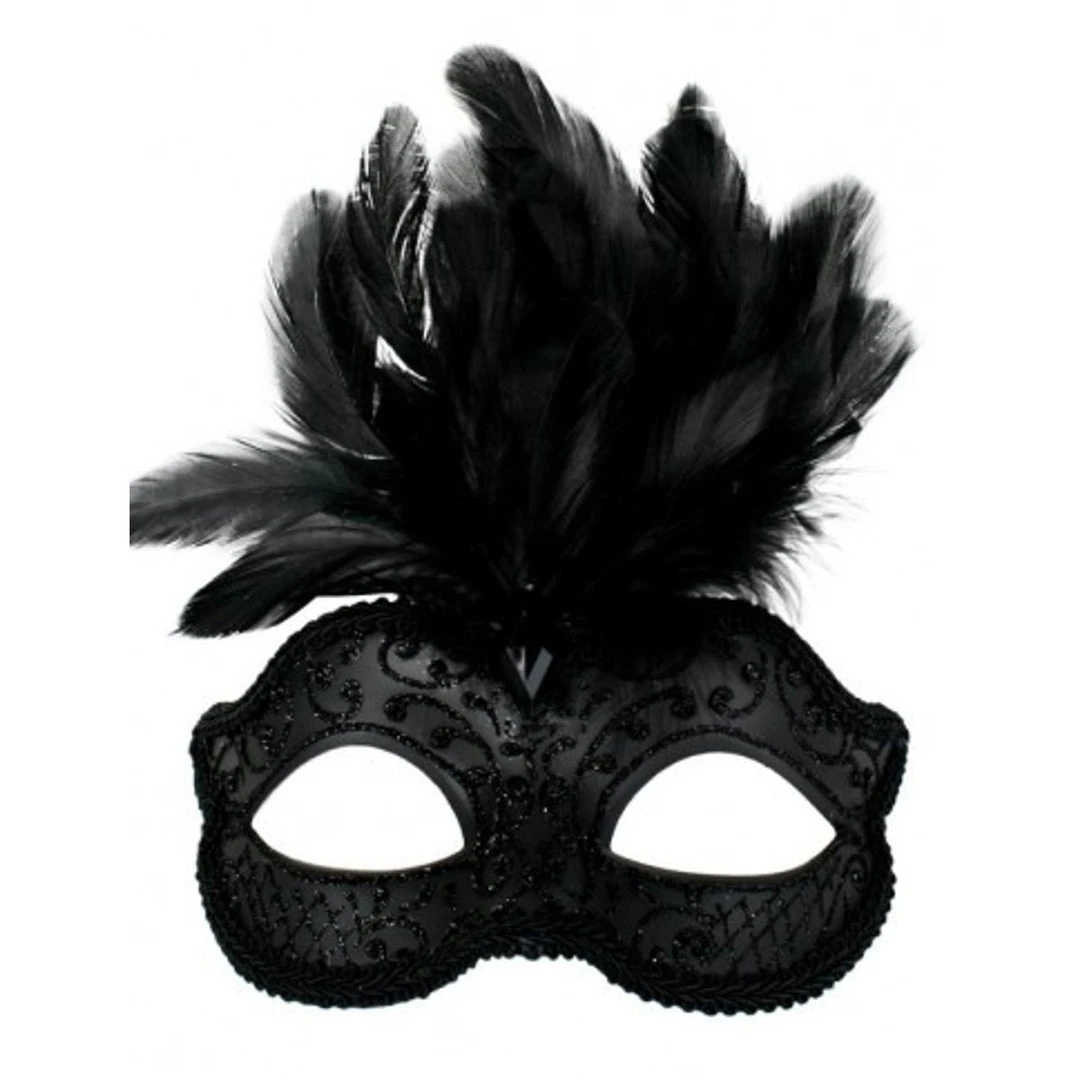Tomfoolery Daniella Feather Mask 6 Tomfoolery Daniella Feather Mask