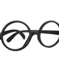 Tomfoolery Accessoriesc Owl Black Rimmed Glasses - No Lenses