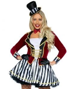 Tomfoolery Night Ringmaster Ladies Costume By Leg Avenue