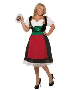 Forum Oktoberfest Fraulein Beer Wench Costume - Plus