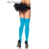 Tomfoolery Blue Opaque Thigh Highs