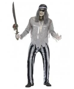 Smiffys Mensc Pirate Shipmate Costume - Mens