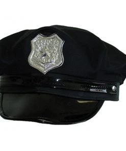 Tomfoolery Accessoriesc Police Cap USA Black